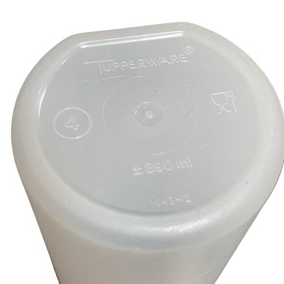 Tupperware Modular Mates Food Storage Container #4 Hunter Green 1614 1643 Lot x2 - Picture 12 of 13